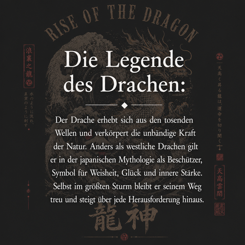 Rise of the Dragon (schwarz)