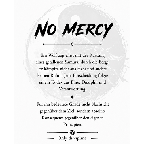 No Mercy (Oversize)