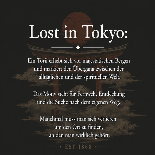 Lost in Tokyo (Schwarz)