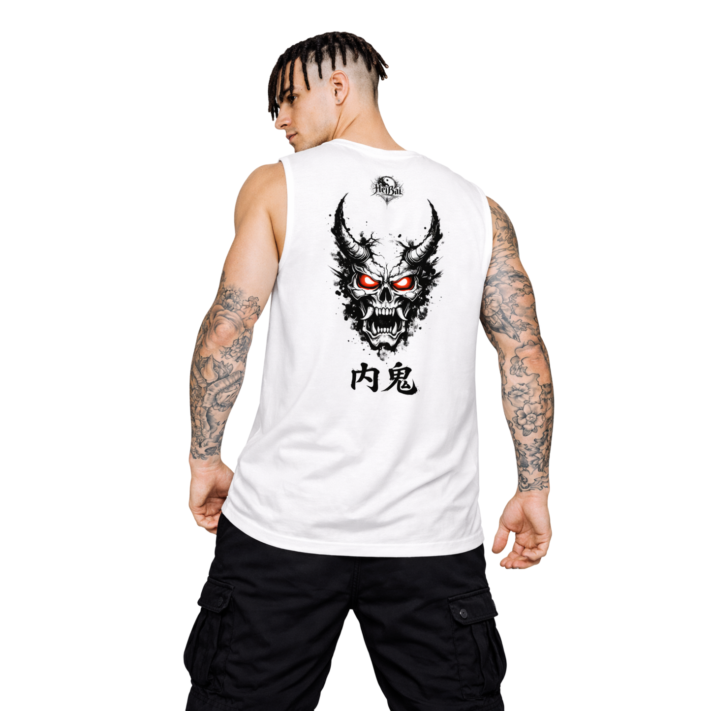 Mask Breaker Sleeveless Oversized Tee