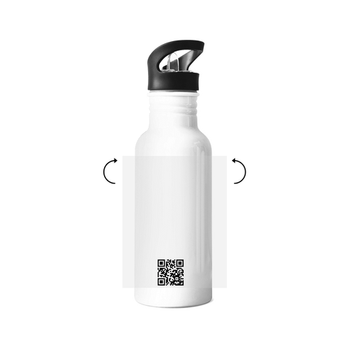 Edelstahl-Trinkflasche bar code