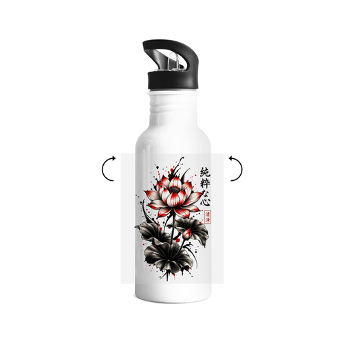 Pure Heart (Edelstahl-Trinkflasche)