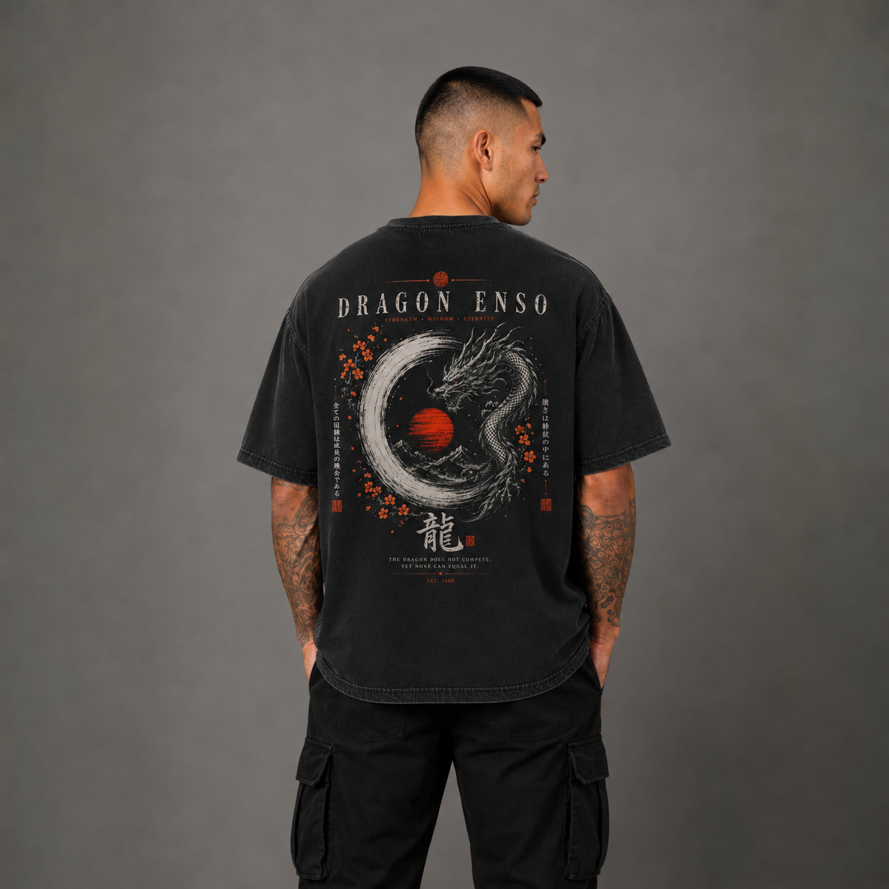 Dragon Enso (Schwarz)