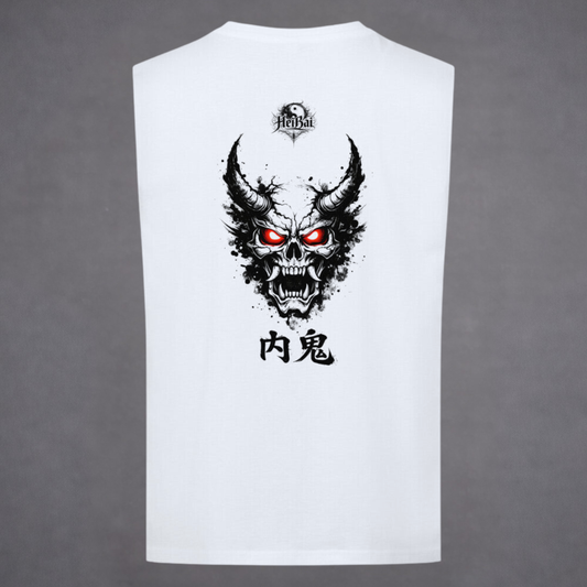 Mask Breaker Sleeveless Oversized Tee