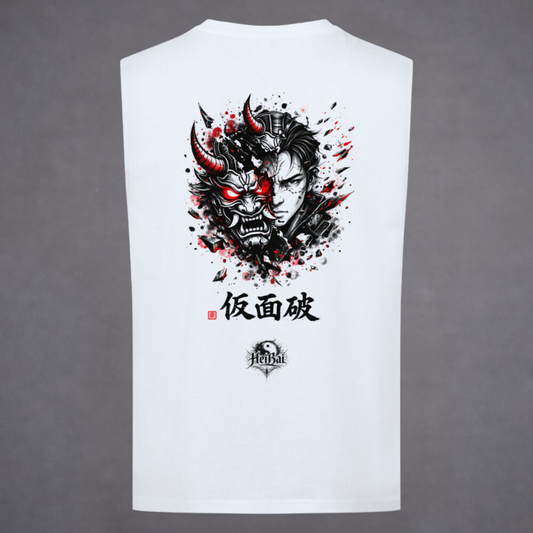 Ancient Oni Sleeveless Oversized Tee
