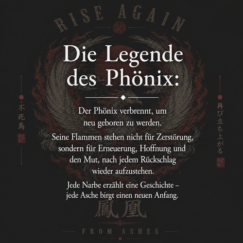 Ashes to Glory (Schwarz)