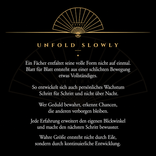 Unfold Slowly