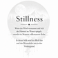 Stillness