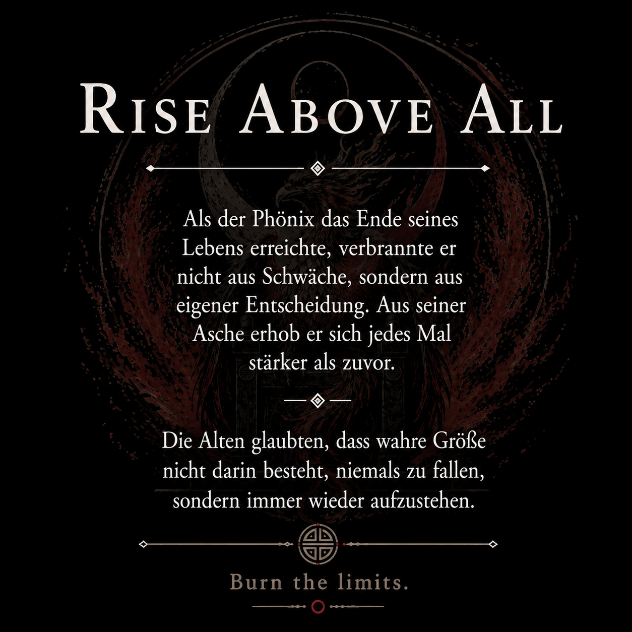 Rise Above All (oversize)