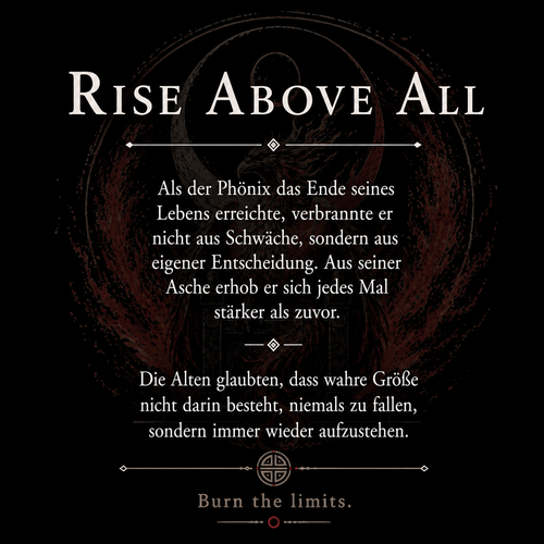 Rise Above All (oversize)