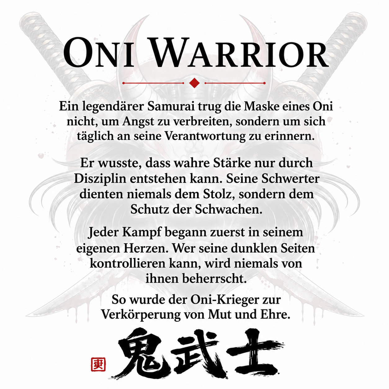 Oni Warrior