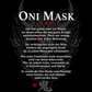 Oni Mask