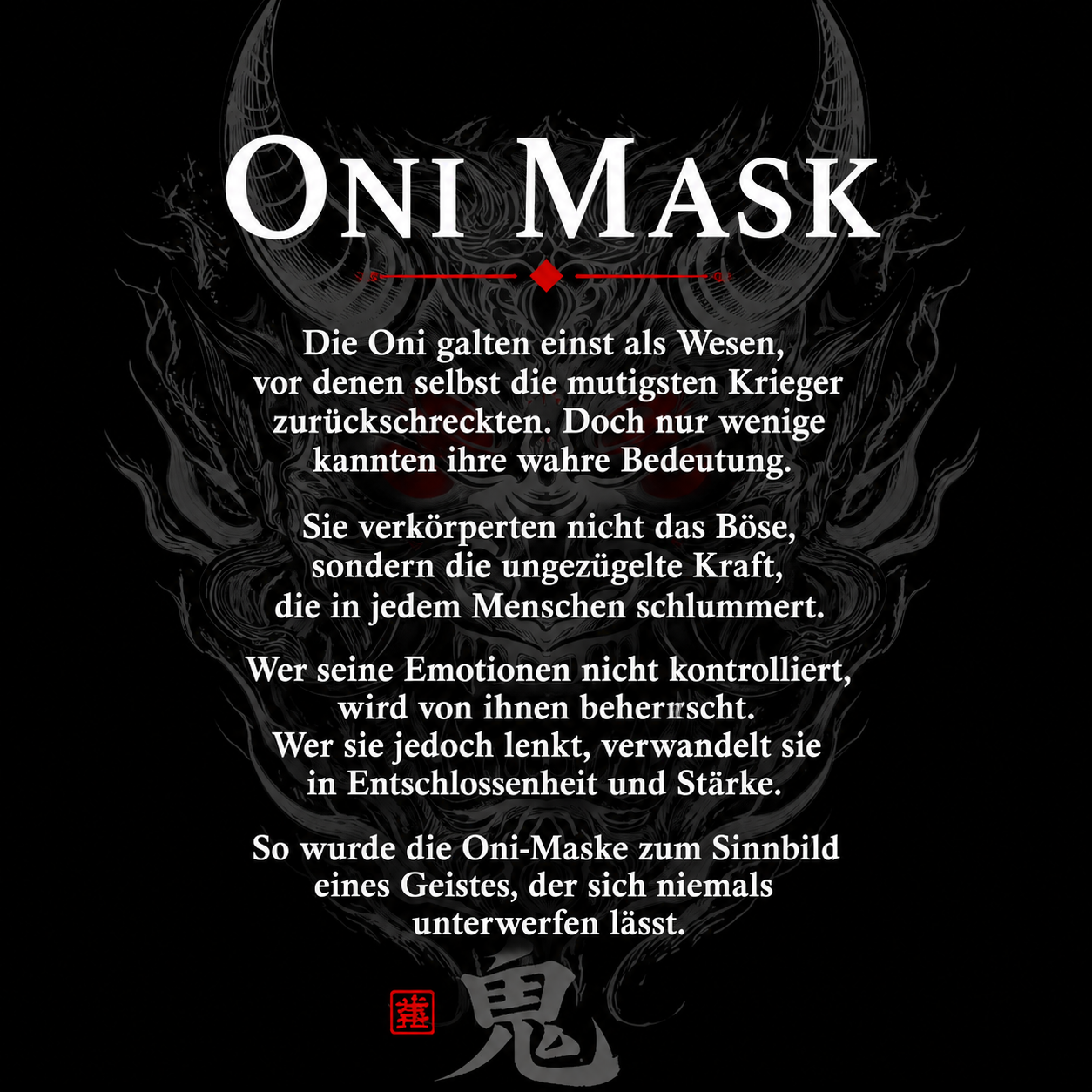 Oni Mask