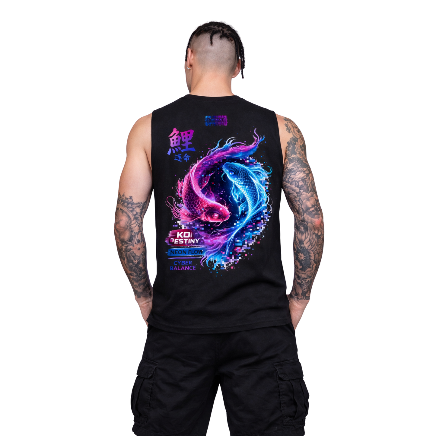 Koi Destiny Sleeveless Oversized Tee