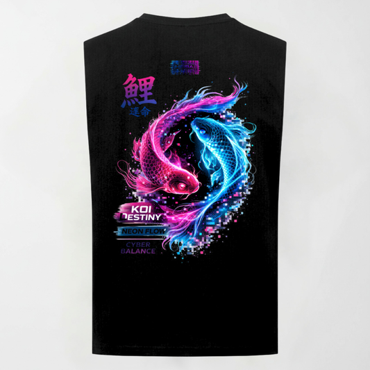 Koi Destiny Sleeveless Oversized Tee