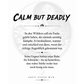 Calm but Deadly (oversize)