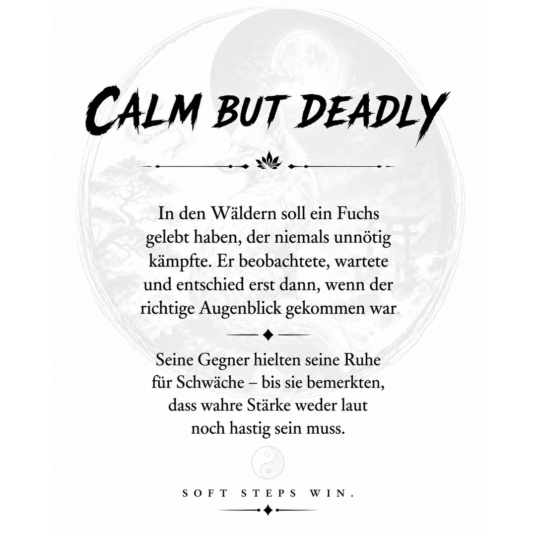 Calm but Deadly (oversize)