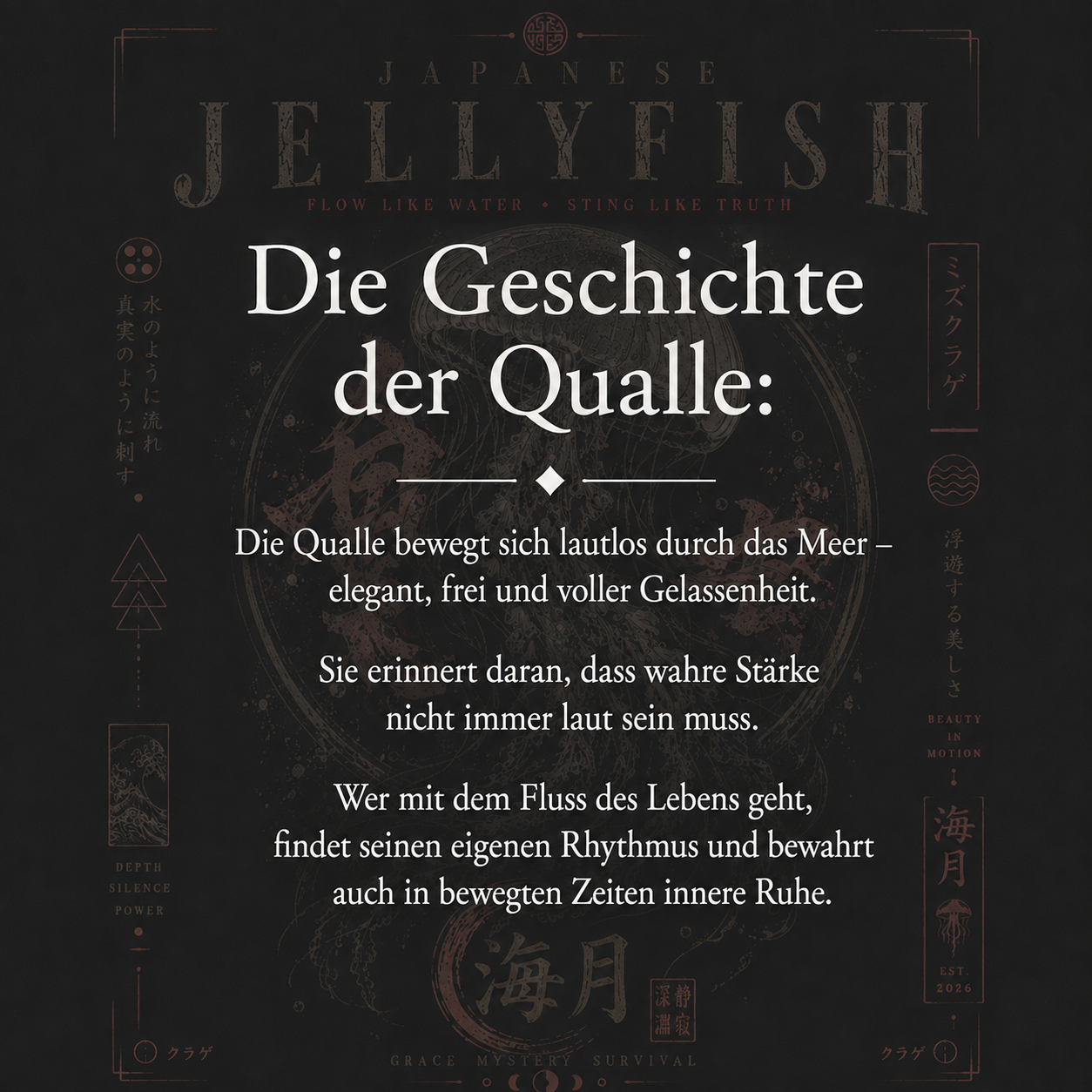 Moon Jelly (Schwarz)