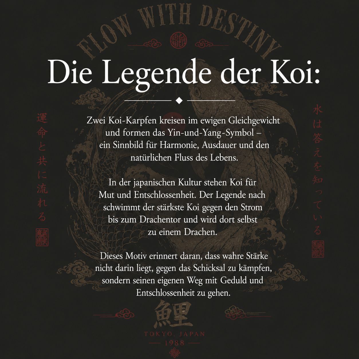 Flow with Destiny (Schwarz)
