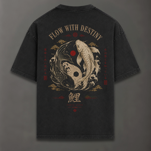 Flow with Destiny (Schwarz)